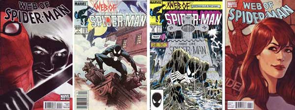 كميك web of spiderman