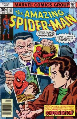  شماره 169 کمیک مرد عنکبوتی شگفت انگیز