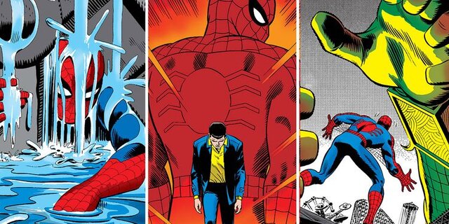 10-کاور-برتر-مردعنکبوتی-در-دهه-60-میلادی-روی-جلد-spiderman-اسپایدرمن