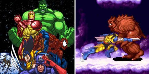 بازی Marvel Super Heroes in War of the Gems