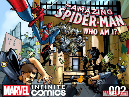 کمیک های "من کی هستم" یا spider-man: who am I
