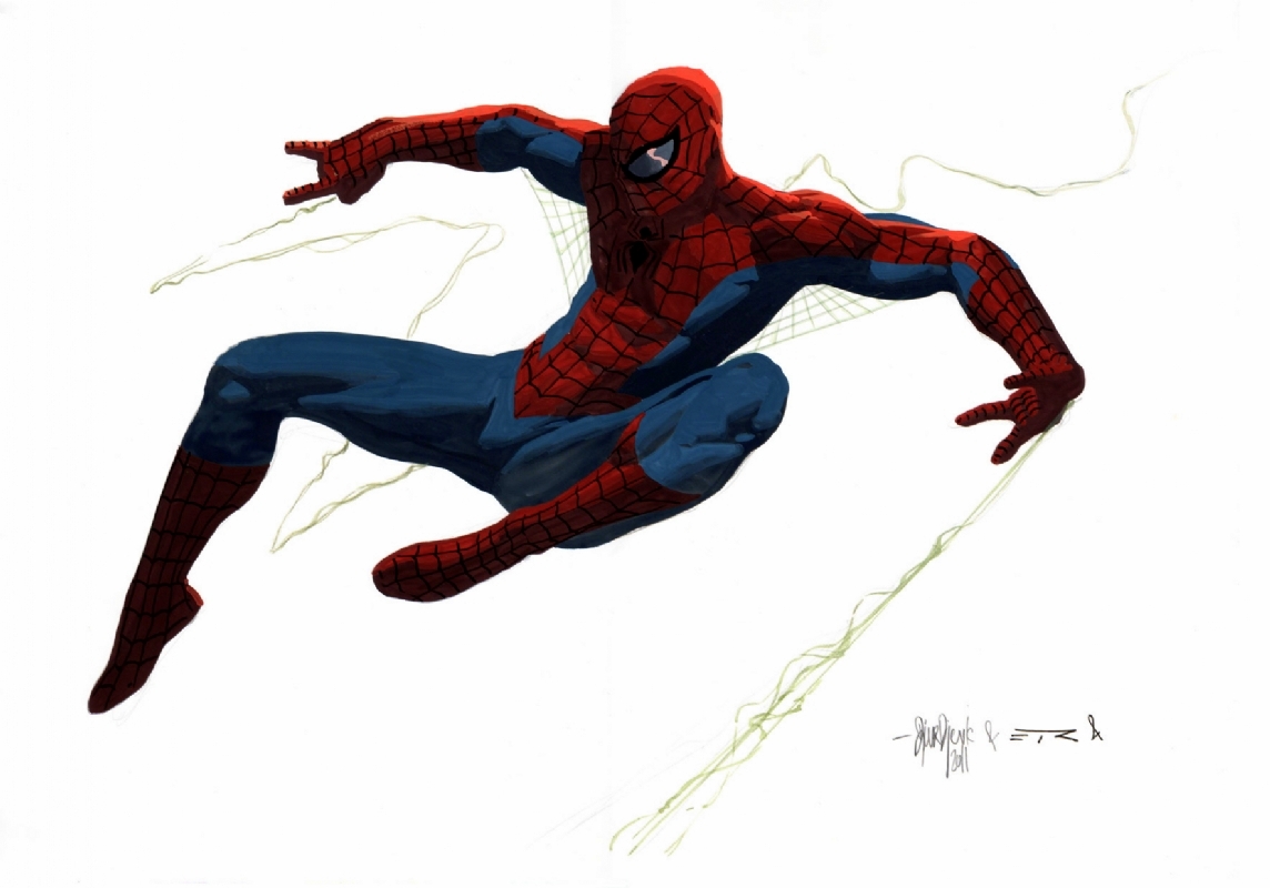 تصاویر و پوسترهای خارق العاده  «ماركو جور جوویچ» از مرد عنكبوتی و دیگر شخصیت های مارول (كيفيت عالی)