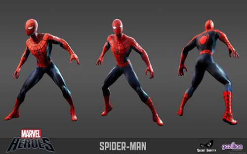 spiderman in marvel heroes