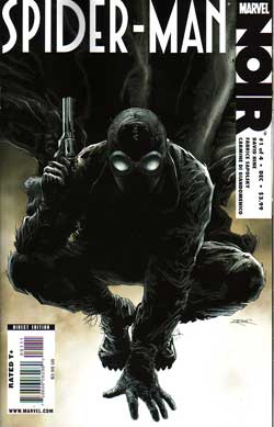 spiderman noir comic مرد عنكبوتي نوار