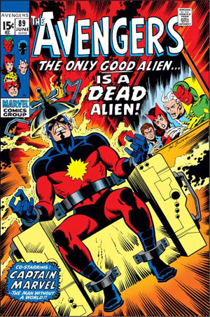  شماره 89 از سری اول کمیک بوک های Avengers