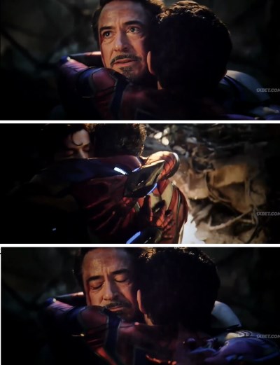  تونی استارک پیتر را در آغوش میگیرد!