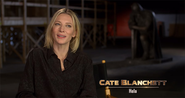 Cate Blanchett Asgardian Statue