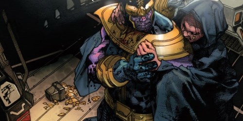 ثانوس و بانوی مرگ (Thanos and Death)