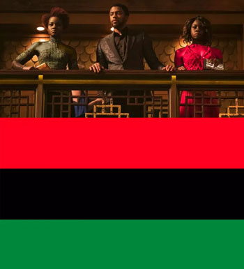 اشاره به پرچم جامعه برادری سیاه پوستان آفریقا (UNIA)