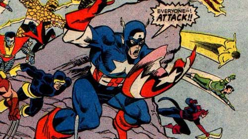 سپرهایی که تونی استارک برای کاپیتان آمریکا ساخته