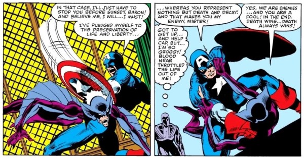 کاپیتان آمریکا علیه بارون بلاد (Captain America #254)   