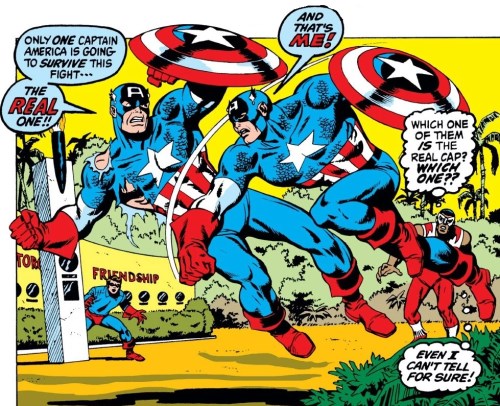 کاپیتان آمریکا علیه ویلیام برن ساید (Captain America #156)