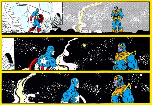 کاپیتان آمریکا علیه ثانوس (Infinity Gauntlet)