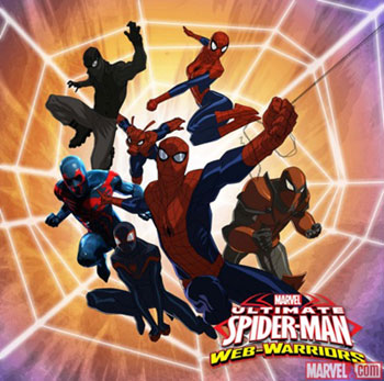 كارتون ultimate spider-man web warriors