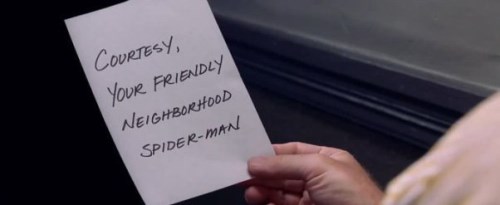 note-spiderman - شعار امضای مردعنکبوتی ریمی