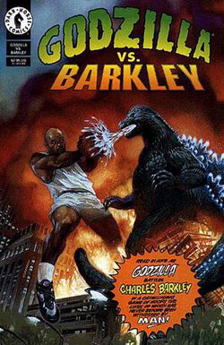 GODZILLA VS. CHARLES BARKLEY (DARK HORSE)