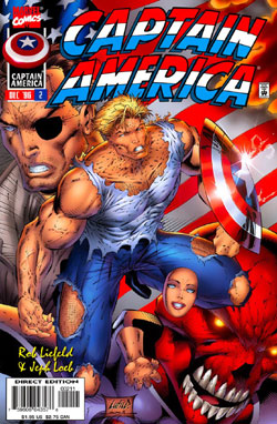 شماره 2 از سری دوم کمیک Captain America