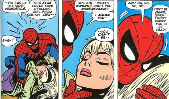 مرگ گوئن استیسی (The Amazing Spider-Man #121-122)