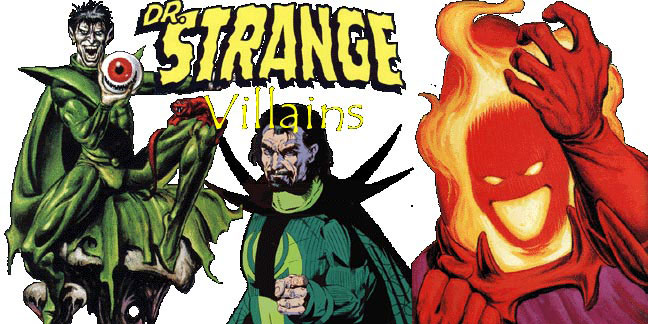 10 دشمن برتر دکتر استرنج (Dr. Strange)