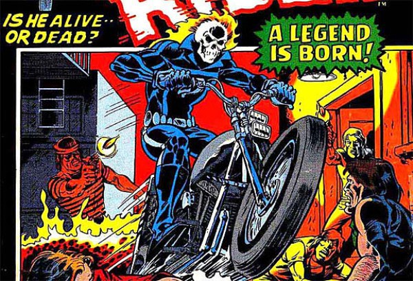 10 کمیک برتر گوست رایدر/روح سوار (Ghost Rider)