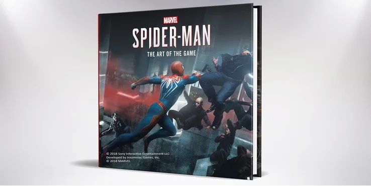 مرد عنکبوتی: کتاب تصاویر بازی اسپایدرمن PS4