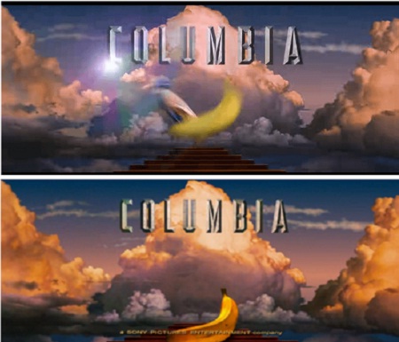 موز به‌جای لوگوی کلمبیا پیکچرز!