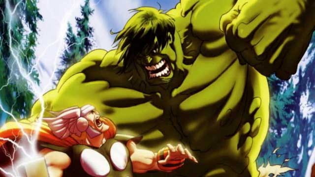 10 مبارزه برتر هالک با ثور (Hulk Vs. Thor) 