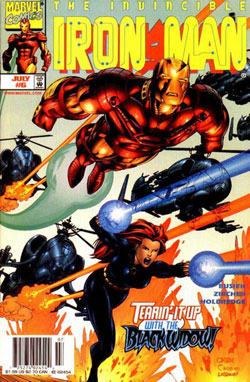 شماره های 1 تا 7 از سری سوم كمیك های Iron Man