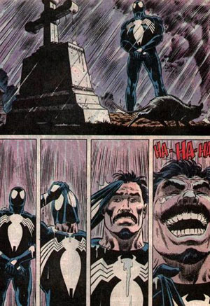 kraven-steals-spiderman-identity كريون شكارچي يكي از دشمنان برتر مرد عنكبوتي