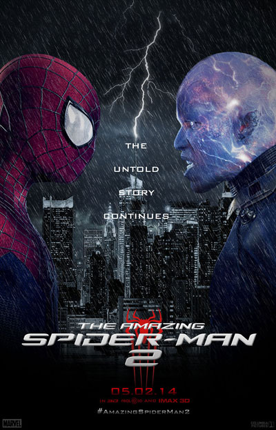 fanmade-spiderman-poster پوستر مرد عنكبوتي و الكترو 