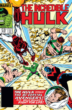  شماره های 314 تا 319 کمیک Incredible Hulk و  شماره 14 کمیک ncredible Hulk Annual