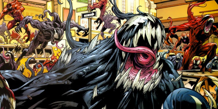 10 حقیقت مهمی که باید درباره سیمبیوت (Symbiote) بدانید فکت حقایق معرفی ونوم ونم ادی براک کنال fact