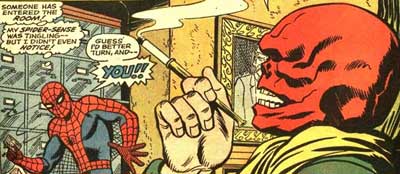 spiderman-red-skull اسپايدرمن با رد اسكال مواجه ميشود