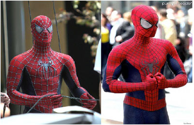 spider-man-costumes لباس هاي مرد عنكبوتي در سينما