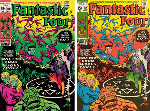 شماره 110 از کمیک Fantastic Four