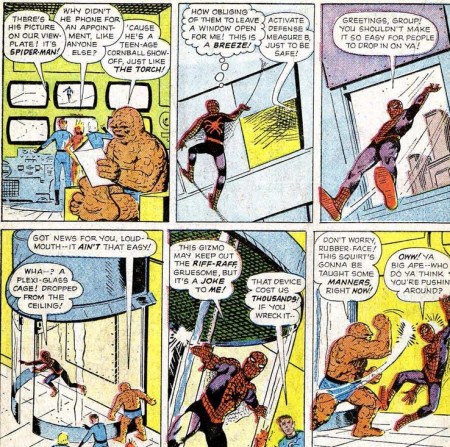 مرد عنکبوتی - چهار شگفت انگیز