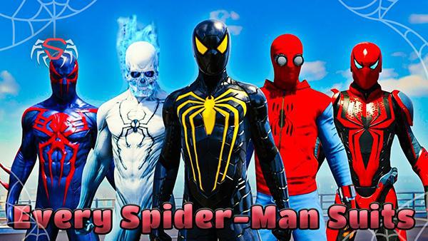 معرفی تمامی لباس های بازی مردعنکبوتی (Marvel’s Spider-man)