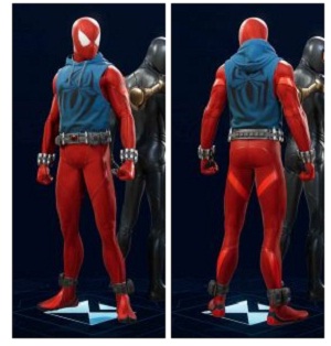 لباس اسکارلت اسپایدر (Scarlet Spider Suit)