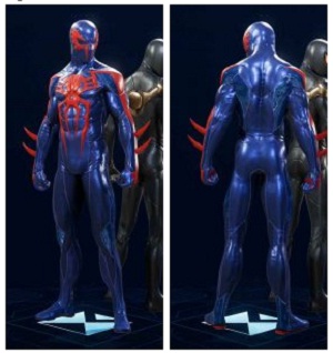 لباس مرد عنکبوتی 2099 بلک (Spider-Man 2099 Black Suit)