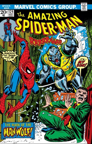  شماره 124 از کمیک "مرد عنکبوتی شگفت انگیز"