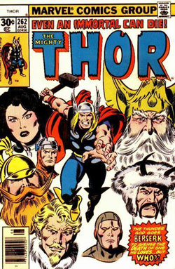 شماره 262 از سری اول کمیک های Thor (1977)
