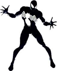 لباس سیاه مرد عنکبوتی