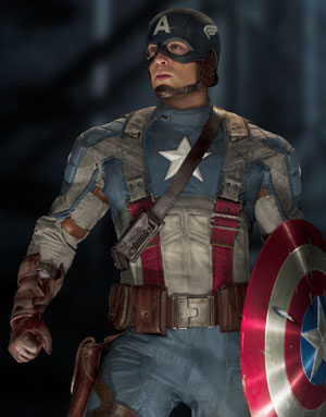 لباس کاپیتان امریکا - نخستین انتقام جو