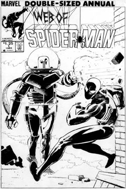 كميك web of spiderman
