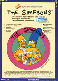 بازی  The Simpsons Arcade Game