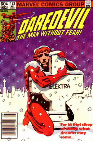  شماره 182 از سری اول کمیک های Daredevil