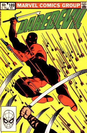   شماره 189 از سری اول کمیک های Daredevil
