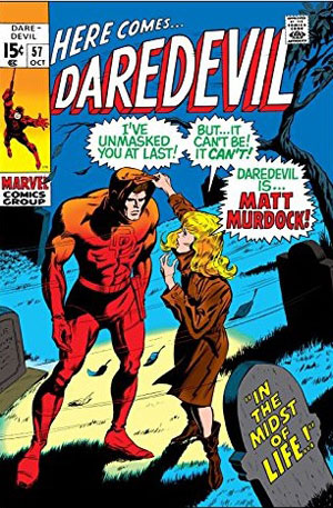 - شماره 57 از سری اول کمیک های Daredevil