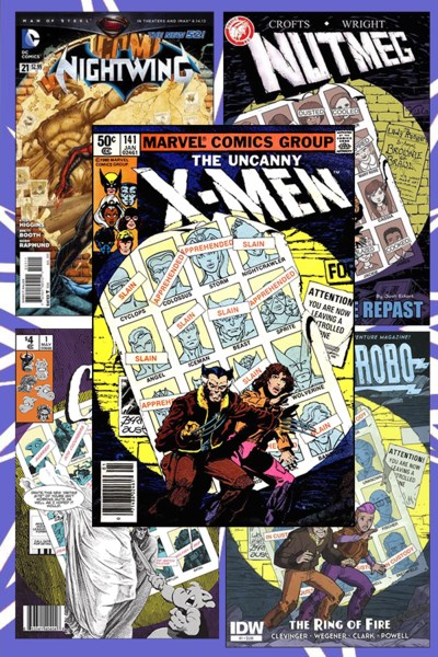   کاور شماره 141 از کمیک Uncanny X-men