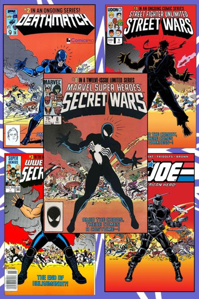   کاور شماره 8 از کمیک Marvel Super Heroes Secret Wars
